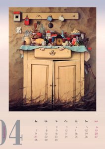 Kalendarz 2025 - Yerka wzór 2 6