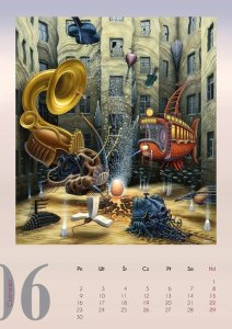 Kalendarz 2025 - Yerka wzór 2 8