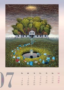 Kalendarz 2025 - Yerka wzór 2 9