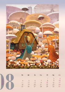 Kalendarz 2025 - Yerka wzór 2 10