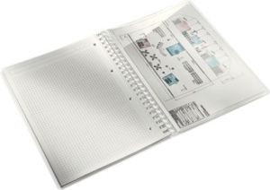 Leitz Kołonotatnik Fioletowy WOW A4 (46380062) 3