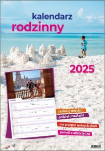 Kalendarz 2025 ścienny - Kalendarz rodzinny 1