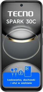 Smartfon Tecno Spark 30C 4/128GB Czarny  (4894947051746) 2