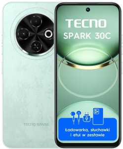 Smartfon Tecno Spark 30C 4/128GB Zielony  (4894947051807) 1