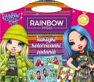 Rainbow High. Naklejki, kolorowanki, zadania 1