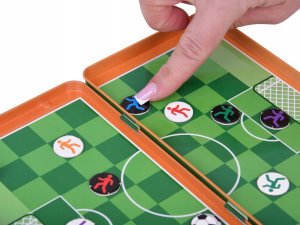 LeanToys Gra magnetyczna Piłka nożna Piłkarski Pojedynek Podróżna Gra GR0681 3