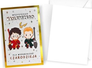 Karnet urodziny Harry Potter 1