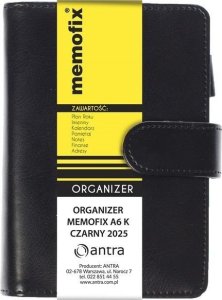 Organizer Memofix A6 K czarny 1