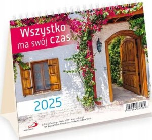 Kalendarz 2025 na biurko - Wszystko ma swój czas 1