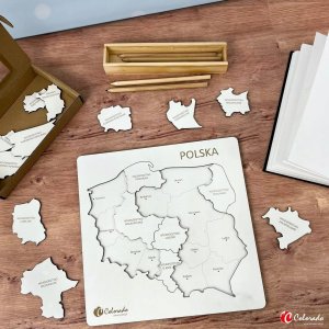 Mapa Polski. Znam swój kraj 1