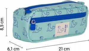 Piórnik 2 komorowy 460 zielony MILAN 3