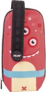 Multipiórnik z 4 piórnikami Aliens czerwony MILAN 8