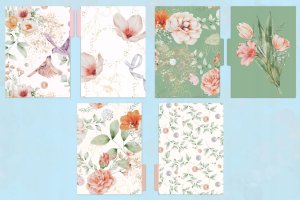 Notatnik B5/60K z systemem dysków i zakładkami 5