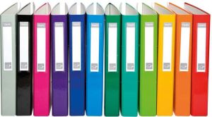 Segregator VauPe FCK 2-ringowy A4 40mm fioletowy (056/04) 2