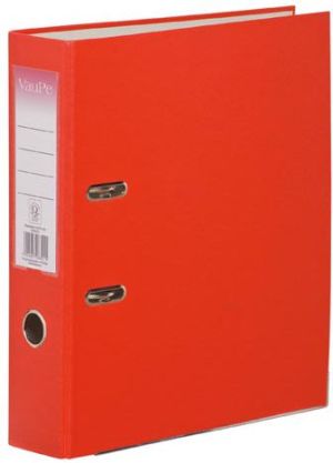 Segregator VauPe Biznes dźwigniowy A4 75mm czerwony (063/01) 1