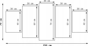 Wąż czerwony 70cm 2