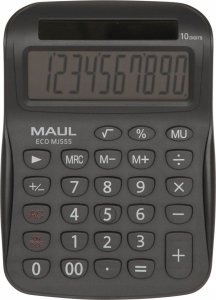 Kalkulator biurkowy ECO MJ555 10-pozycyjny szary 1