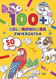 100+ Kolorowanek. Zwierzątka 1