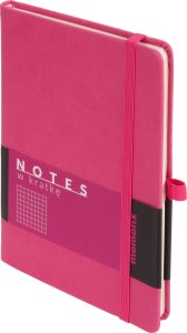 Notes Memofix B6 kratka różowy 1