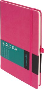 Notes Memofix A5 linia różowy 1