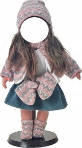 Ubranko dla lalki bobas 35cm 2