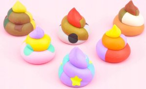 Zestaw gumki do ścierania puzzle Unchi Puzzle 2