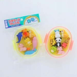 Zestaw gumki do ścierania puzzle Animals 7szt 1