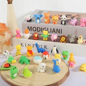 Zestaw gumki do ścierania puzzle Block Vehicle 7