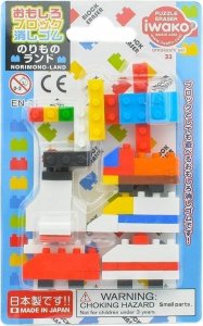 Zestaw gumki do ścierania puzzle Block Vehicle 8