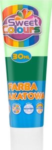 SCHEMAT Farba plakatowa w tubie zielona trawiasta 30ml 2