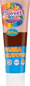 Farba plakatowa w tubie brązowa 30ml 2