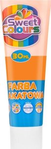 SCHEMAT Farba plakatowa w tubie oranż 30ml 2