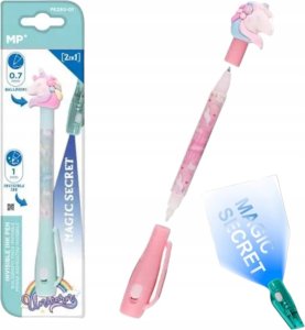 Magiczny długopis UV z podwójną końcówką 2