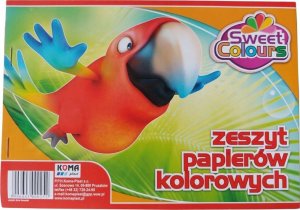 Zeszyt papierów kolorowych A5 3