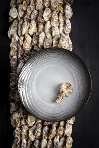 Revol SWELL Talerz płaski 21,5 cm czarny piasek 3