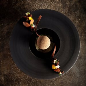 SPHERE Talerz 30,3 cm Black ink 3