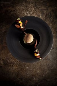 SPHERE Talerz 30,3 cm Black ink 4