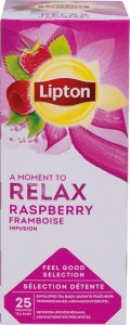 Lipton Herbata owocowa Classic Raspberry 25 torebek 1
