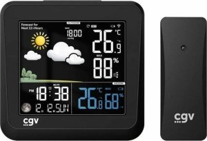 Wielofunkcyjna stacja pogodowa CGV MY METEO-1NC Czarny 1