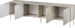 Cama Meble Szafka RTV SIENA 200x40x60 kaszmir mat 4