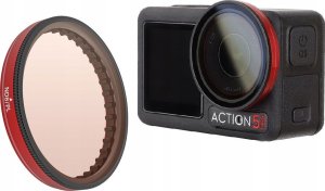 Filtr Hybrydowy 2w1 Polaryzacyjny Pl Nd8 Do Dji Osmo Action 5 Pro / 5pro / 4 / 3 / Fi903-8 1