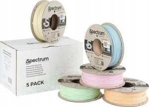 Spectrum 5Pack Pastello PLA zestaw nici 1.75 mm 1.25 kg – 5 kolorów 3