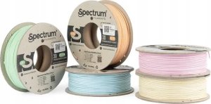 Spectrum 5Pack Pastello PLA zestaw nici 1.75 mm 1.25 kg – 5 kolorów 4