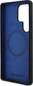 Etui Mercedes Silicone Contrasted Curves  MagSafe do Samsung Galaxy S25 Ultra czarny 7