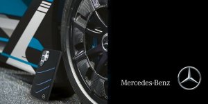 Etui Mercedes Silicone Contrasted Curves  MagSafe do Samsung Galaxy S25 Ultra czarny 9