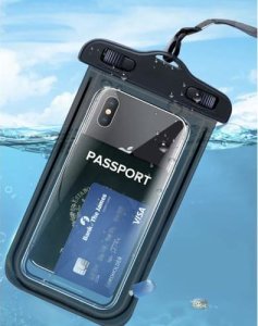 Malatec Etui wodoodporne na telefon - czarne 23414 11