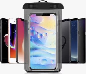 Malatec Etui wodoodporne na telefon - czarne 23414 5
