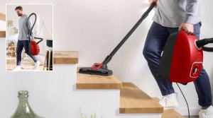 Odkurzacz Bosch BGB41PET1 Seria 4 Odkurzacz z workiem ProAnimal Czerwony 8