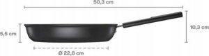 FS.PATELNIA 30 CM Z POWŁOKĄ NIEPRZYWIERAJĄCĄ HARD FACE 2
