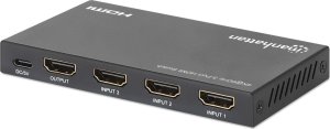 Manhattan Switch 3x HDMI 2.0 4K60Hz 3-Portowy Przełącznik HDMI Automatyczny 1